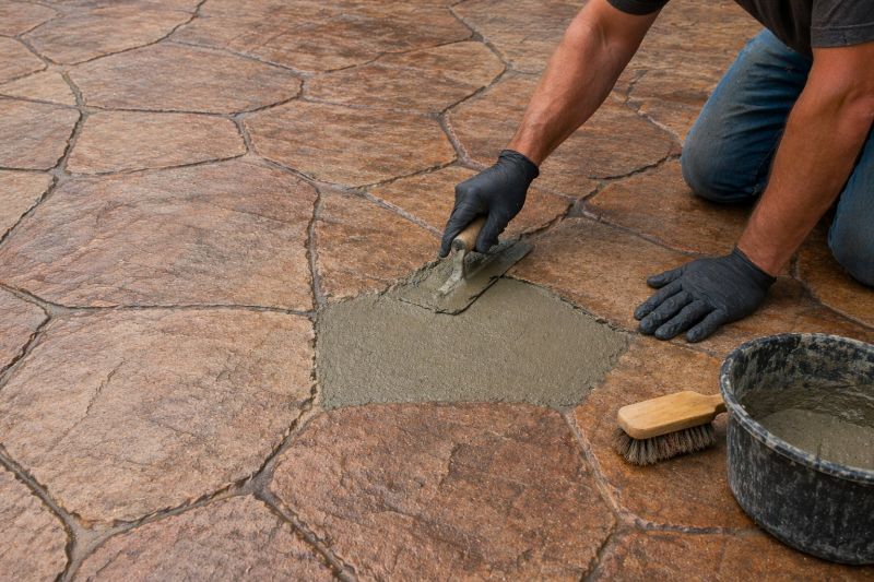 Decorative Concrete Repair in Jackson, MI